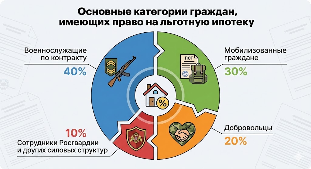 ипотека для участников сво
